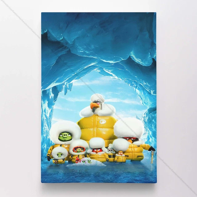 The Angry Birds Movie Poster Canvas Movie Print #9274