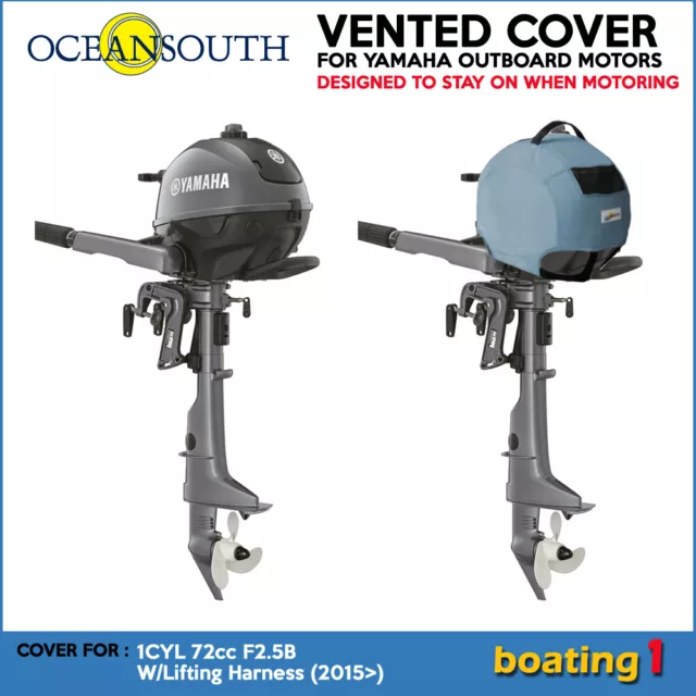 Vented/Cowling Cover for Yamaha Outboard Motor Engine 1CYL 72cc F2.5B (2015>)