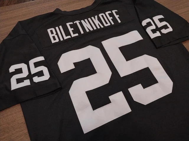 FRED BILETNIKOFF Oakland Raiders Mitchell & Ness Auth Jersey sz 2xl SBXI MVP HOF FRED BILETNIKOFF Oakland Raiders Mitchell & Ness Auth Jersey sz 2xl SBXI MVP HOF