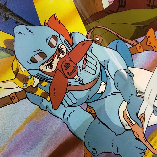 RARE VINTAGE STUDIO Ghibli Nausicaa of the Valley of the Wind Anime ...