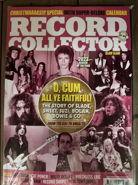 Record Collector magazine Christmas 2023 1973 Special issue with 2024 Calendar