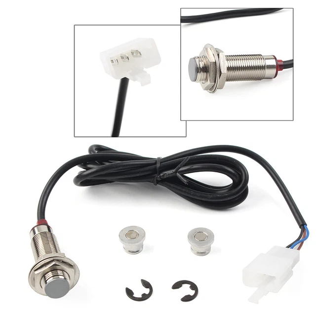 Hall Sensor Kabel + Magnet Für Motorrad Tachometer - 2-Draht Digital