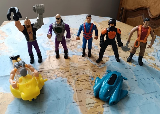 Lot De Personnages Action Man Anciens – Figurines Jouets Vintage