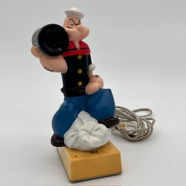 téléphone fixe vintage rwt à cadran - Hauteur 22 cm Longueur 15,5 cm