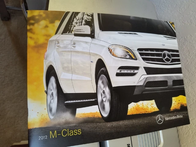 Mercedes-Benz 2012 M Class Description/ Magazine From The Dealership