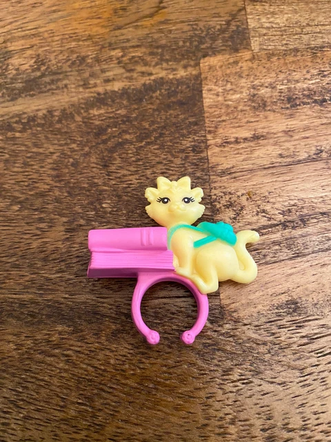 Polly Pocket Cat Ring Mcdonalds Happy Meal Kids Toy
