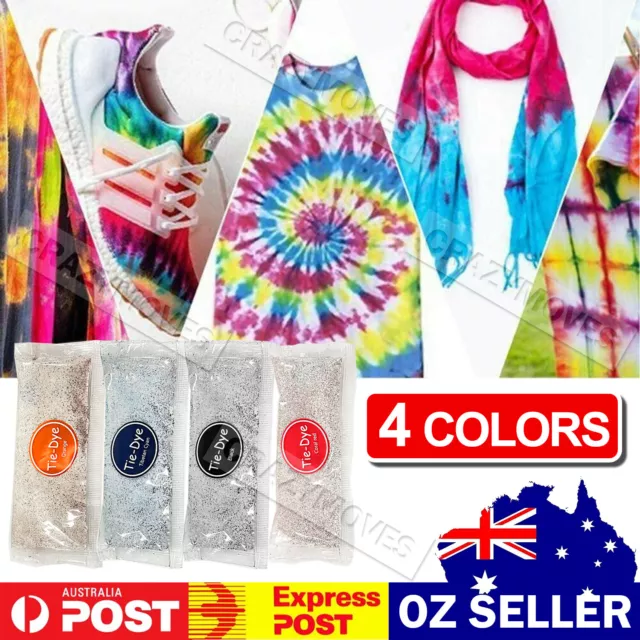 TIE DYE POWDER DIY Dye Packets Bright Clothes Dyes 10g Color Powder Packets  $12.58 - PicClick AU