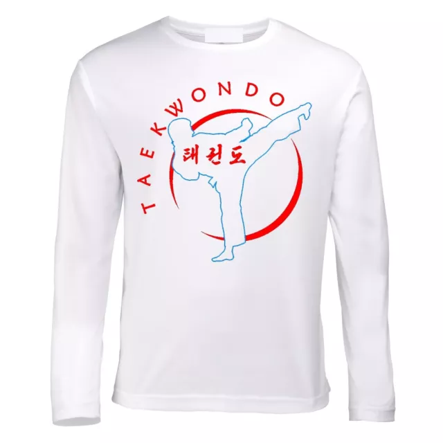 Taekwondo Karate Martial Arts MMA Long Sleeve T-Shirt