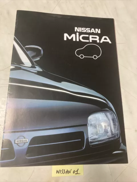 Nissan Micra catalogue prospectus brochure vente publicité