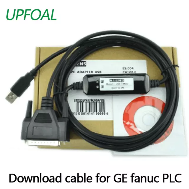15 pin PLC download cable, programming cable for GE FANUC SERIES series