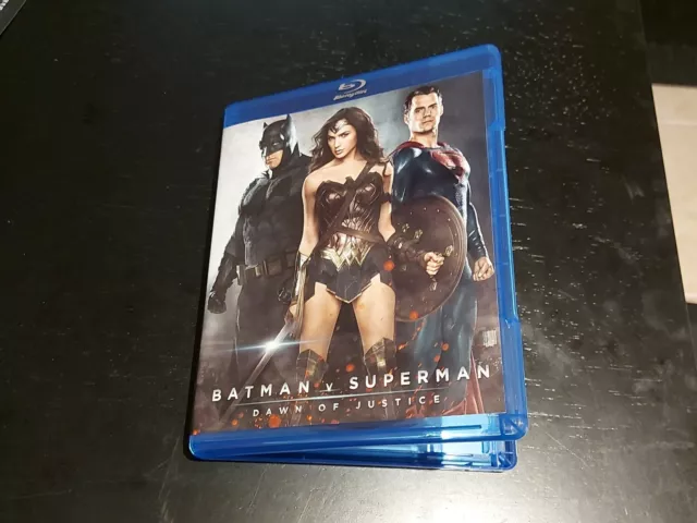 Batman VS Superman Dawn of Justice blu ray Movie Wonder Woman Theatrical Edition