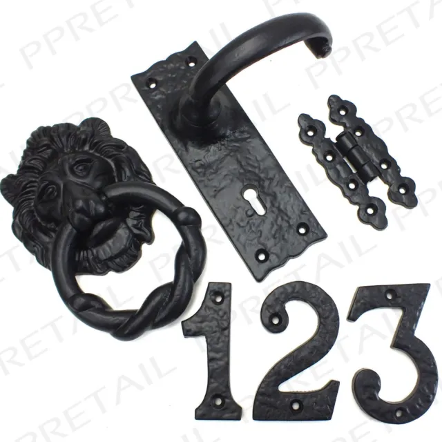 CHOOSE BLACK ANTIQUE DOOR LOCK ACCESSORIES WIDE RANGE Ornate Classic Furniture