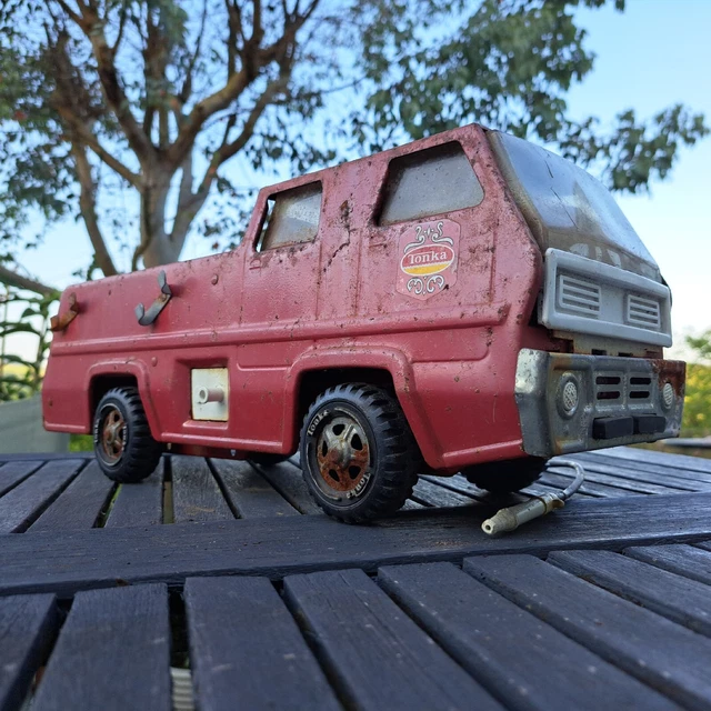 Vintage Tonka Fire Engine Tender Metal Toy Spares Restore Restoration Project Vintage Tonka Fire Engine Tender Metal Toy Spares Restore Restoration Project