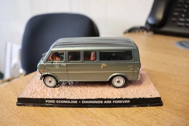 FORD ECONOLINE 007 James Bond Car Collection DIAMONDS ARE FOREVER