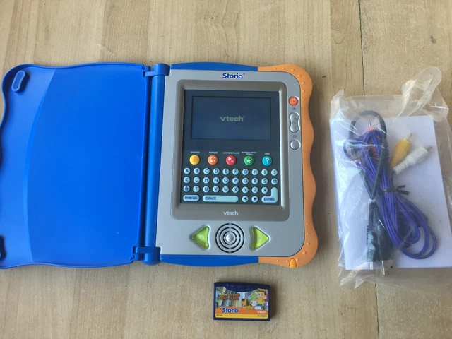 VTech Storio 115605 - Tablette Éducative Interactive + Jeu Rufus - Apprentissage Lecture Et Écriture Pour Enfants 3-8 Ans