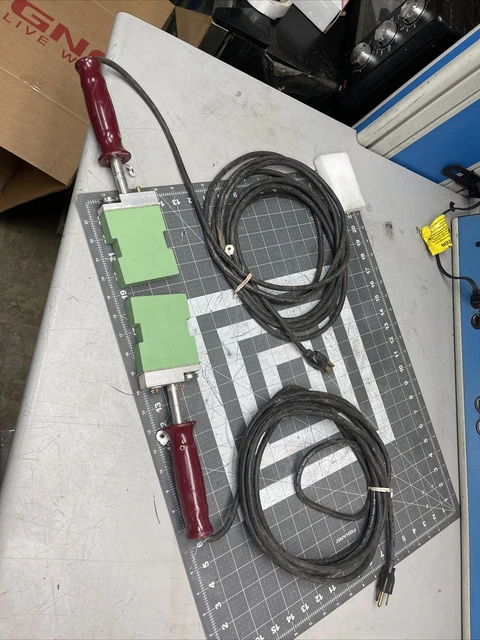 McElroy MMI-214501 Pipe Fusion Iron Plate Heater 800W 120VAC bag (ttrz2b1