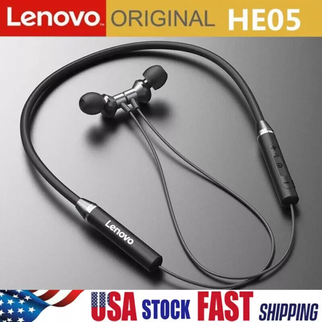 HE05 Wireless Bluetooth 5.0 Earphones Earbuds Headphones Sport Magnetic Neckband