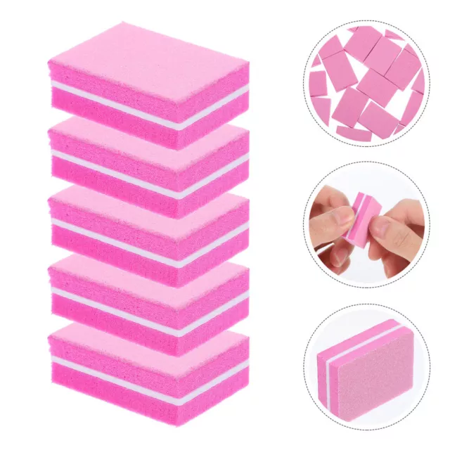 50 Pcs nail buffer sanding block Grinding Block Nail File Toenail Mini Files