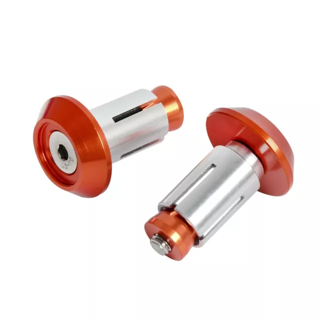 Pair Handlebar End Plugs For KTM SX SX-F XC XC-F XC-W EXC EXC-F