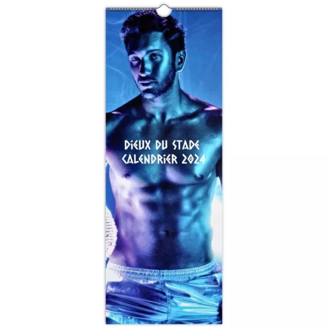 DIEUX DU STADE Wall Calendar 2025 French Rugby Team Gift Idea Gay