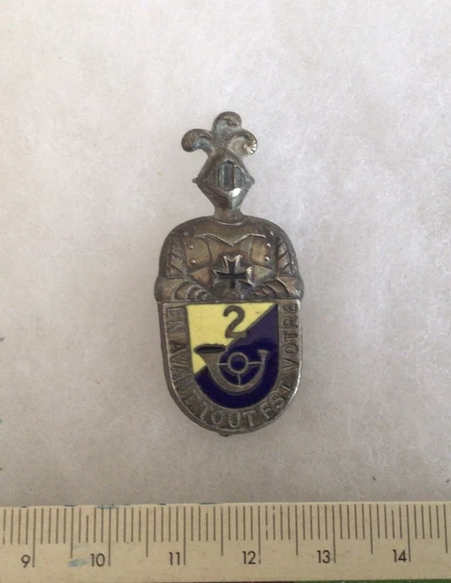 INSIGNE DE BERET Spahis Abc Blinde Armee Cavalerie Chars D'assaut Et De