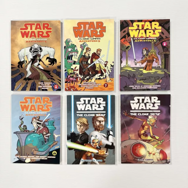 Star Wars Clone Wars Adventues 19 Bücher, Titan Bücher & Dark Horse SIEHE AUFLISTUNG 3
