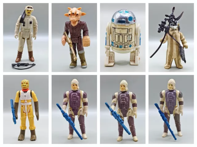 Star Wars Kenner Figuren aus den 70er und 80er - Vintage - Auswahl