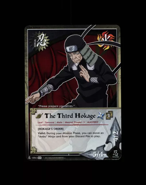 The 3rd Hokage - N-1446 - Super Rare - Unlimited Edition - Foil - Naruto  CCG Singles » Kage Summit - Goat Card Shop