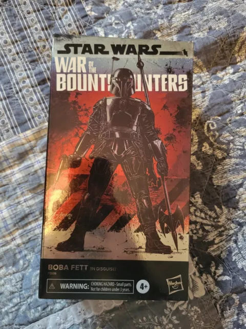 SDCC 2022 Exclusive Hasbro Star Wars: The Black Series BOBA FETT (IN DISGUISE)