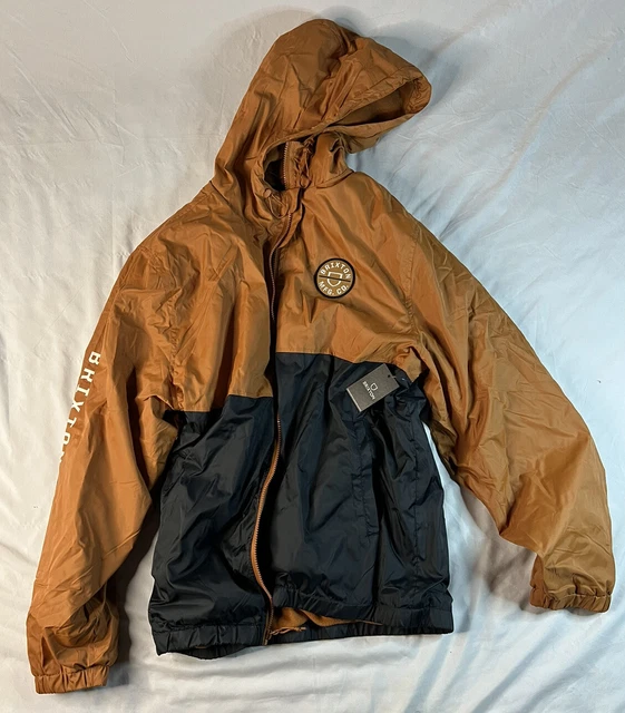 Brixton Supply Company Lined Hooded Jacket With Zipper XL
