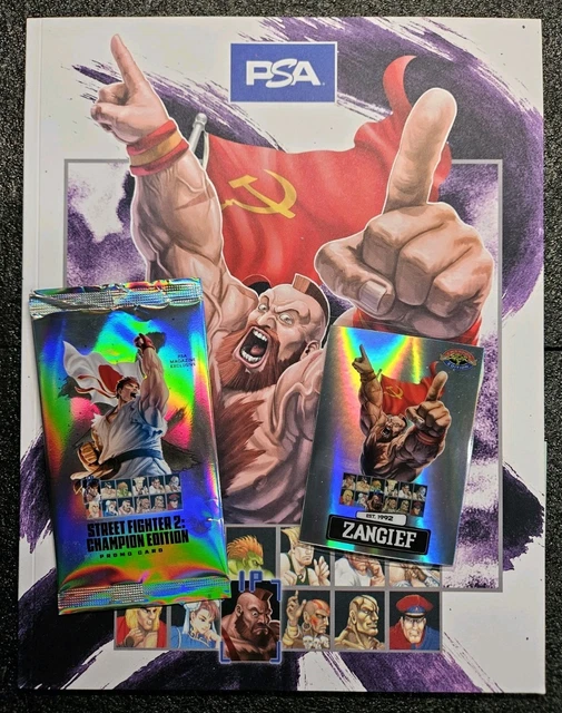 PSA MAGAZINE JUNE 2025 Street Fighter 2 with Promo Card Pack