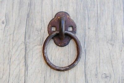Vintage old iron hook plant porch sign post ceiling garden hook rustic farm