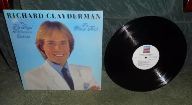 12" LP 33rpm Richard Clayderman & Royal Philharmonic Orch - The Classic Touch