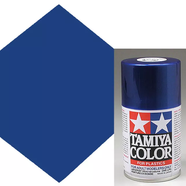 Tamiya 85054 TS-54 Light Metallic Blue Lacquer Spray Paint 100ml
