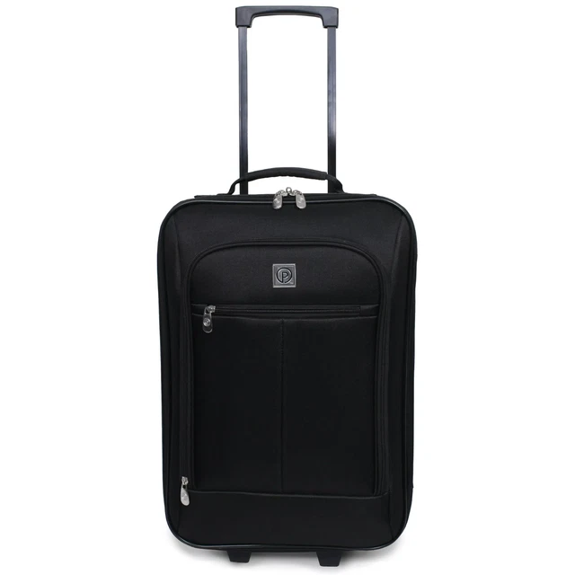 Protege Pilot Case 18" Softside Carry-on Luggage Black