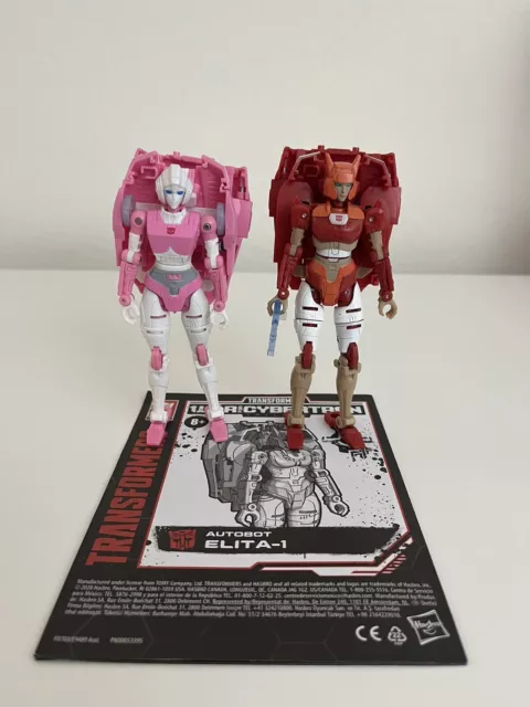 Elita-1 Arcee Deluxe War for Cybertron Trilogy - Netflix Transformers WFC