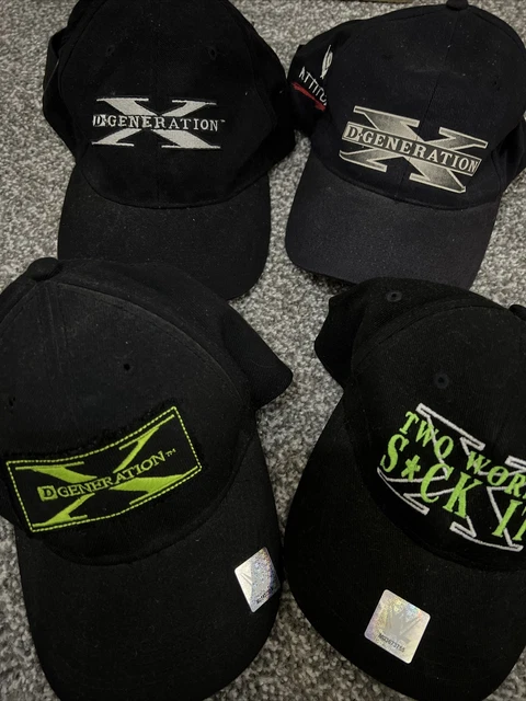 WWE VINTAGE D-GENERATION DX HAT CAP WWF Wrestling Triple H