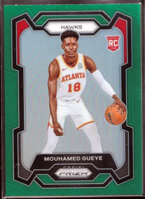 2023-24 Panini Prizm Prizms Green #157 Mouhamed Gueye RC