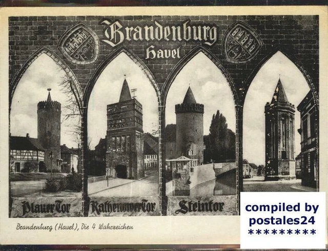 41404552 Brandenburg Havel Die Tore der Stadt Wahrzeichen Brandenburg
