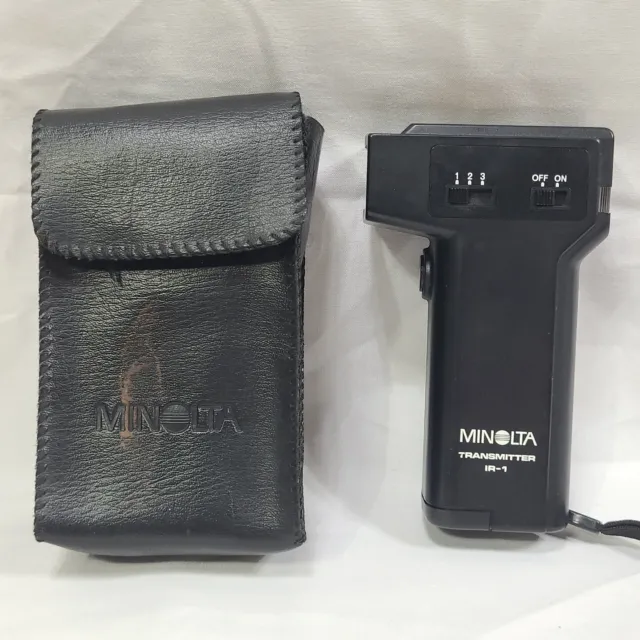 Minolta Transmitter IR-1, Transmitter Infrared Single With Case