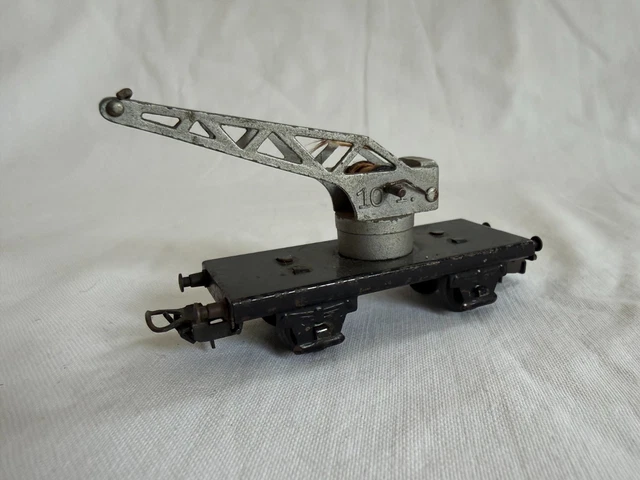 Grue De Chantier Märklin 4611 – Échelle HO – Jaune – Occasion