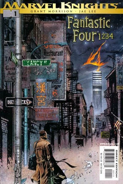 Fantastic Four 1 2 3 4 1234 #1 Volume 2 Marvel Comics October Oct 2001 (VFNM)