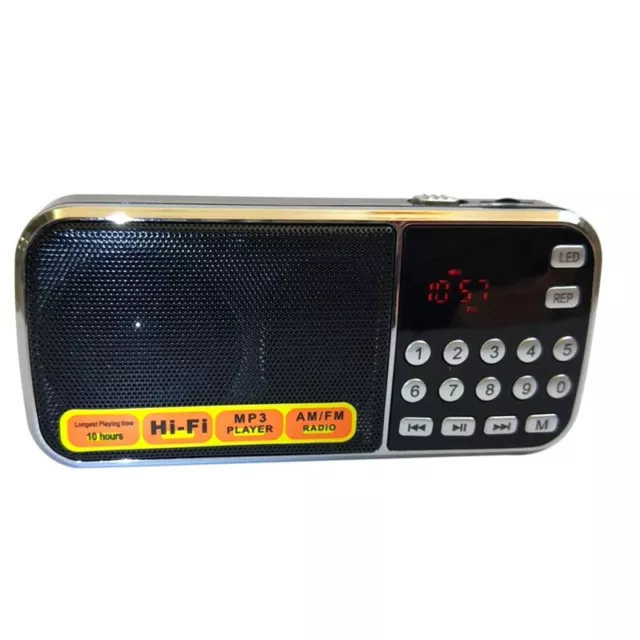 Récepteur Radio De Poche AM / FM Mini Radio Solide Et Durable Haut-parleur  Radio