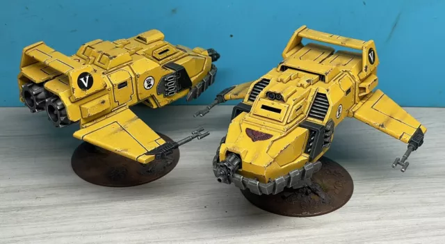 Expertly pro painted 2x Landspeeder Tempest - Official Forgeworld Warhammer 40K 3