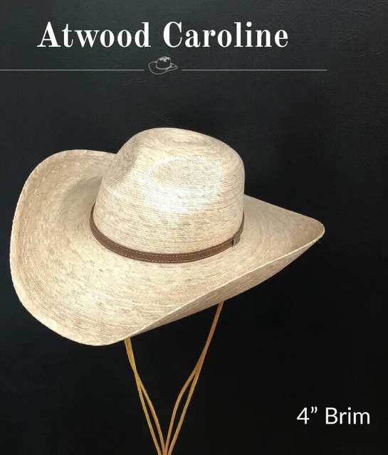 Women's Atwood Caroline Cowboy Hat 7 1/4 Long Oval