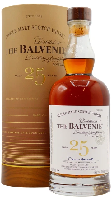 Balvenie - Rare Marriages Single Malt 25 year old Whisky 70cl