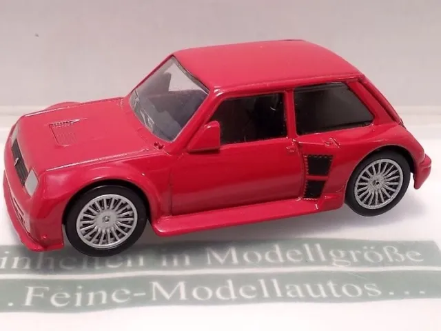 Renault R5 Maxi Turbo rojo 1/43 MondoMotors #081 3908