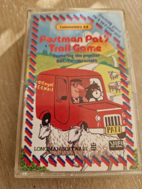 Jeu Commodore 64/128 : "The Postman Pat Hit Collection" - Testé & En Très Bon état - PEGI 3