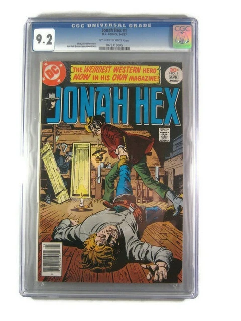 Jonah Hex #1 1977 9.2 [CGC Graded] Micheal Fleisher, Jose Luis Garcia-Lopez - DC