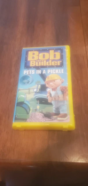 BOB THE BUILDER Pets in a Pickle VHS 2001 Video Tape Clamshell Case ...